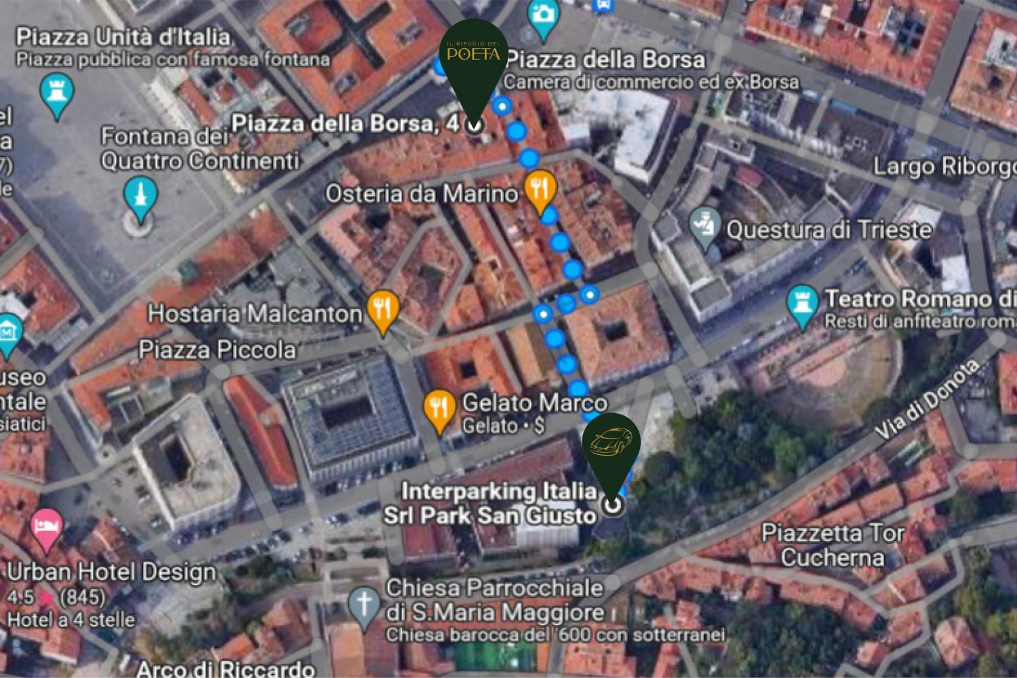 Charme Bukowski, A Trieste Centro Con Parcheggio Exterior photo